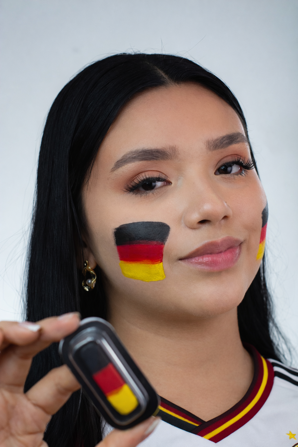 Sello de Pintura Facial Bandera de Alemania — FIFA Copa del Mundo 2026