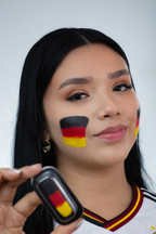 Sello de Pintura Facial Bandera de Alemania — FIFA Copa del Mundo 2026