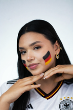 Sello de Pintura Facial Bandera de Alemania — FIFA Copa del Mundo 2026