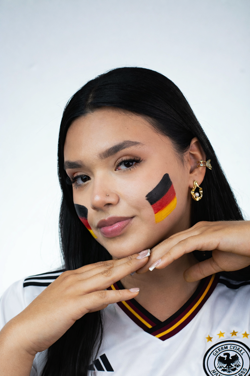 Sello de Pintura Facial Bandera de Alemania — FIFA Copa del Mundo 2026
