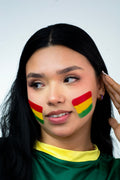 Sello de Pintura Facial Bandera de Bolivia — FIFA Copa del Mundo 2026