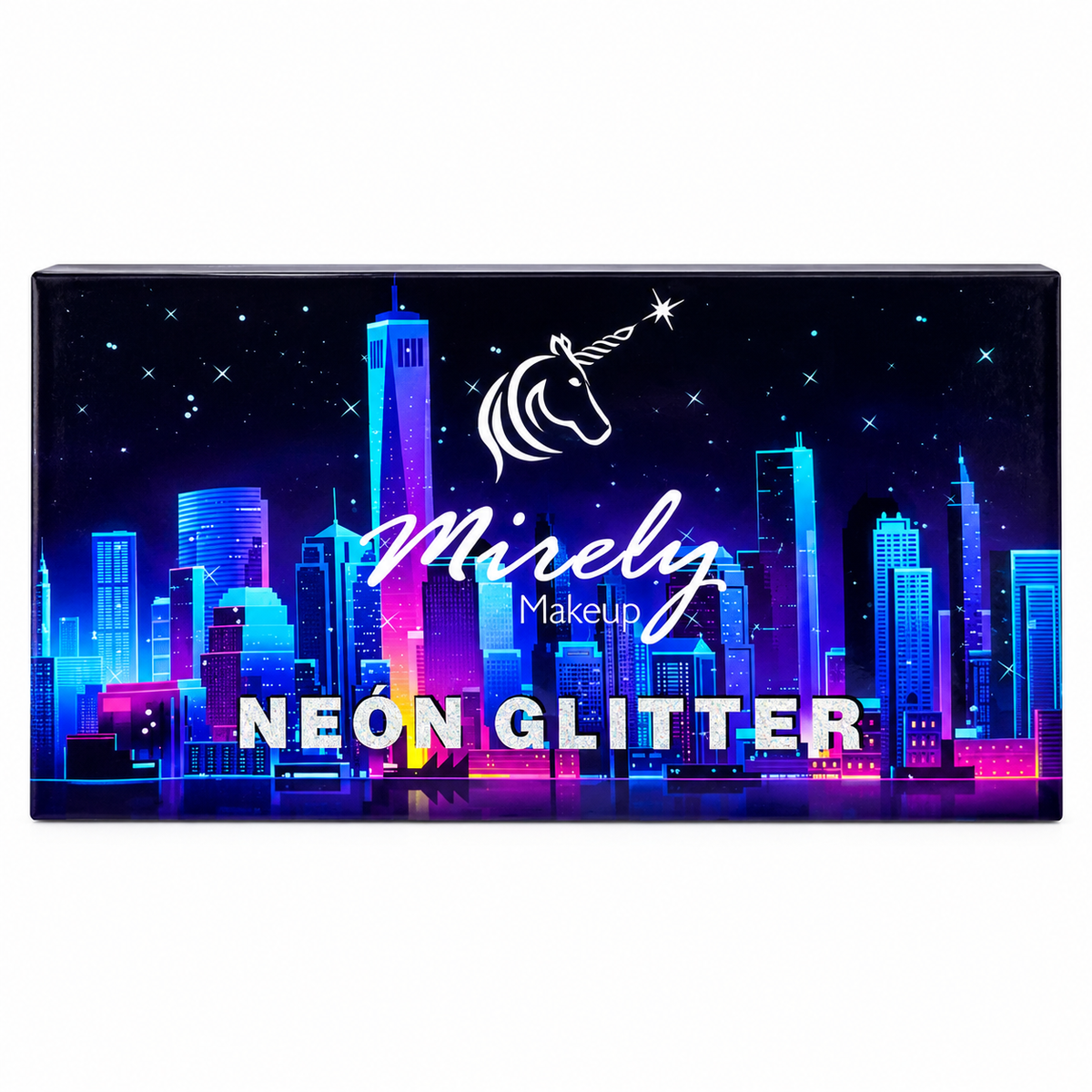 Paleta de glitter neón Mirely Makeup