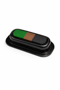 Sello de Pintura Facial Camuflaje Militar — Verde, Negro y Café