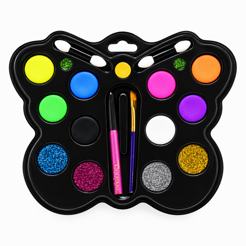 Paleta Mariposa de Maquillaje Artístico Mirely Makeup | 13 Tonos