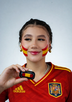 Sello de Pintura Facial Bandera de España — FIFA Copa del Mundo 2026