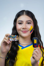 Sello de Pintura Facial Bandera de Colombia — FIFA Copa del Mundo 2026