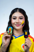 Sello de Pintura Facial Bandera de Colombia — FIFA Copa del Mundo 2026
