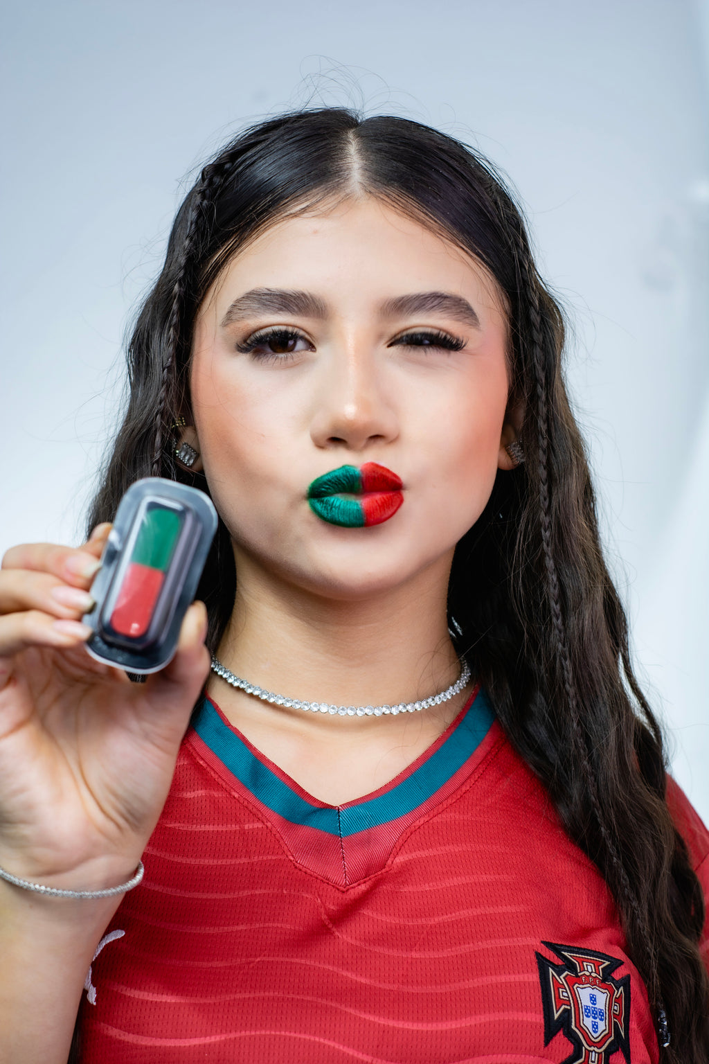 Sello de Pintura Facial Bandera de Portugal — FIFA Copa del Mundo 2026