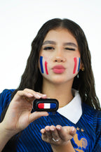 Sello de Pintura Facial Bandera de Francia — FIFA Copa del Mundo 2026