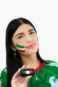 Sello de Pintura Facial Bandera de México — FIFA Copa del Mundo 2026