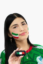 Sello de Pintura Facial Bandera de México — FIFA Copa del Mundo 2026