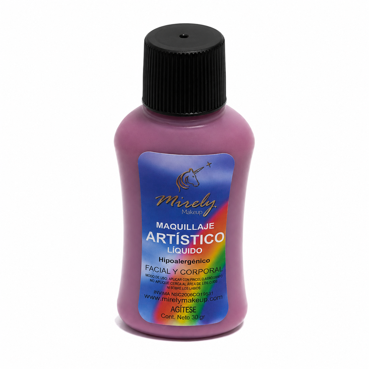 Base Líquida Artística Mirely Makeup por 36 g | 18 Colores