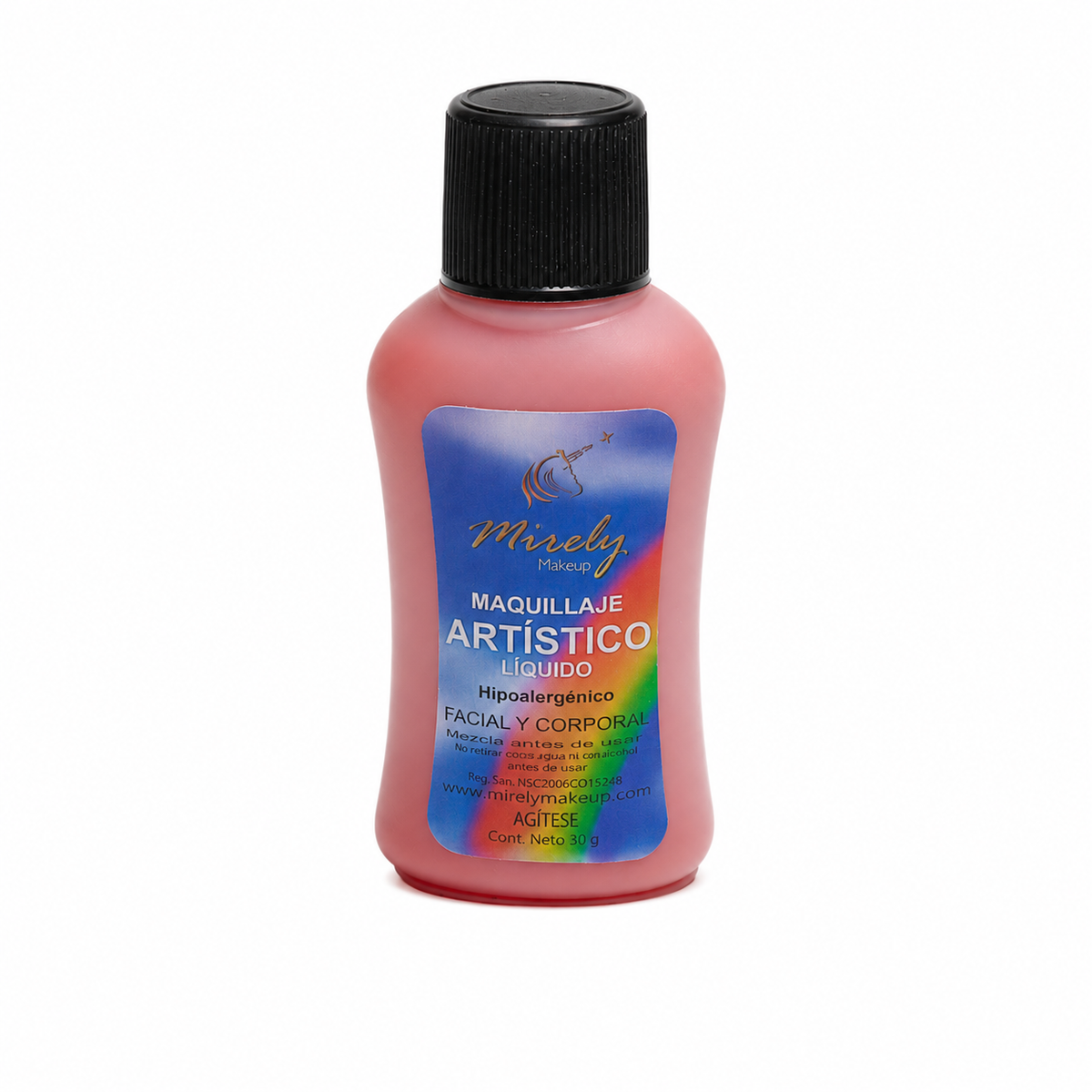 Base Líquida Artística Mirely Makeup por 36 g | 18 Colores