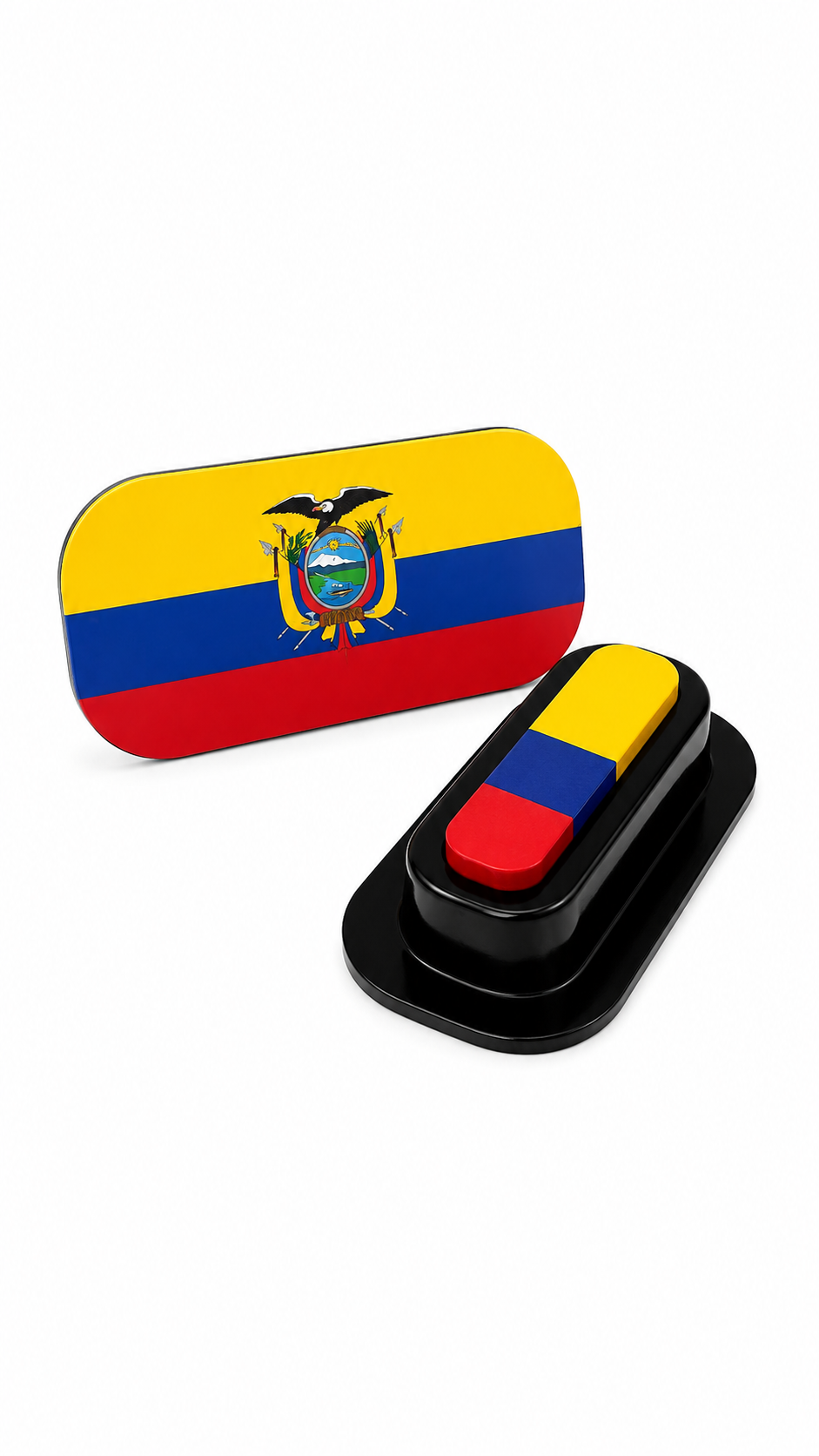 Sello de Pintura Facial Bandera de Ecuador — FIFA Copa del Mundo 2026