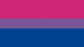 Sello de Pintura Facial Bandera Orgullo Bisexual