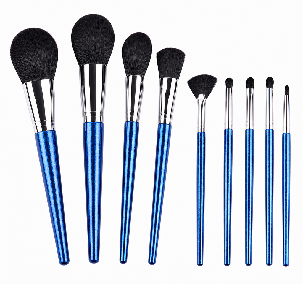 SET PROFESIONAL DE BROCHAS X9 UNIDADES