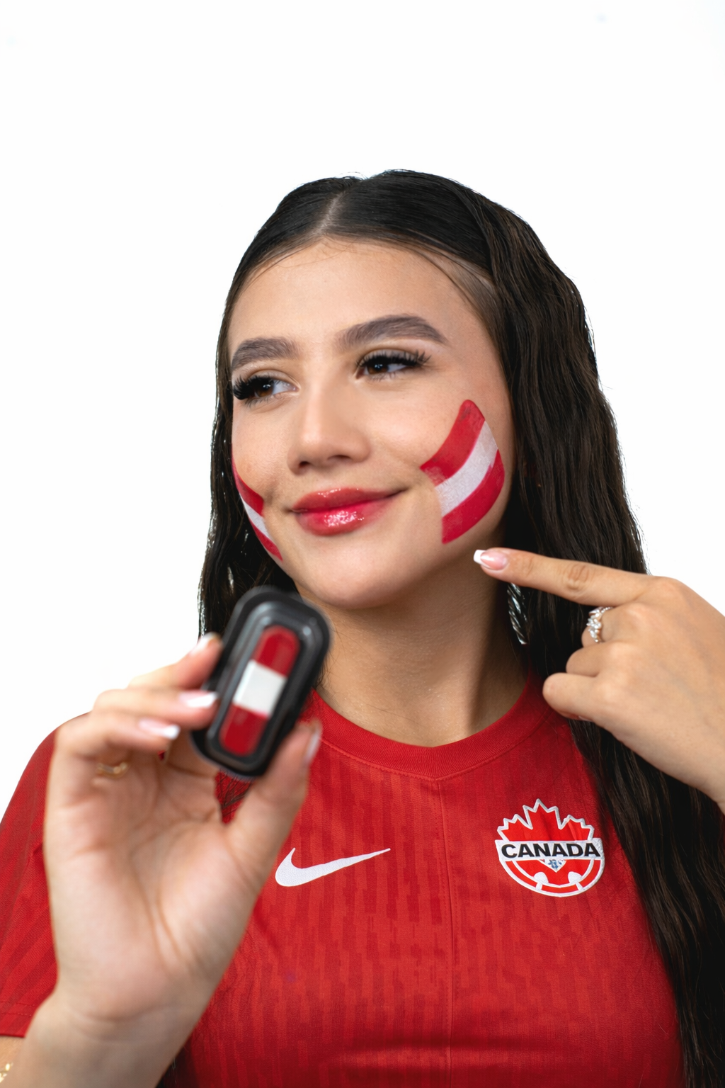 Sello de Pintura Facial Bandera de Canadá — FIFA Copa del Mundo 2026