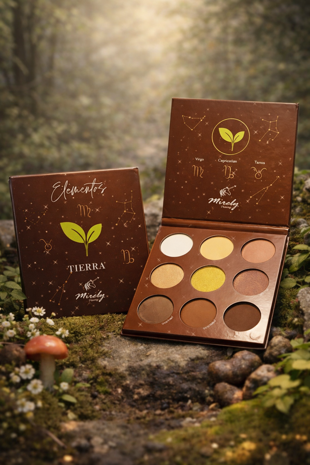 PALETA DE SOMBRAS ELEMENTO TIERRA